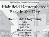 Plainfield Remembered – Back In The Day